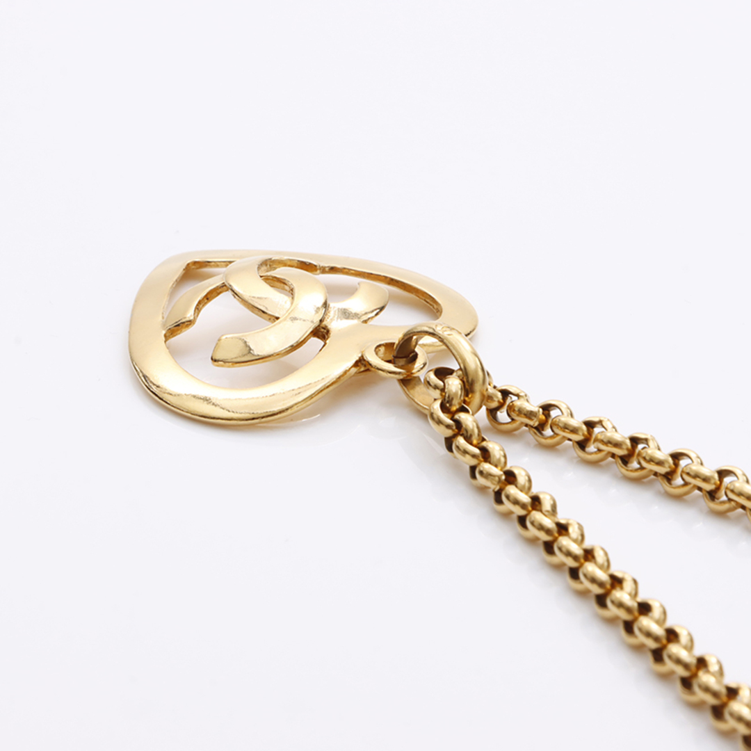 CHANEL(シャネル)のシャネル CHANEL 95 ハート ココマーク ネックレス レディースのアクセサリー(ネックレス)の商品写真