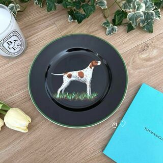 ティファニー(Tiffany & Co.)のティファニー　ハンティングドッグ　プレート　お皿　犬モチーフ(食器)