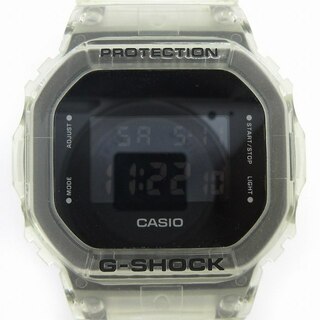 ジーショック(G-SHOCK)のカシオジーショック スケルトン 腕時計 DW-5600SKE-7JF アイボリー(腕時計(デジタル))