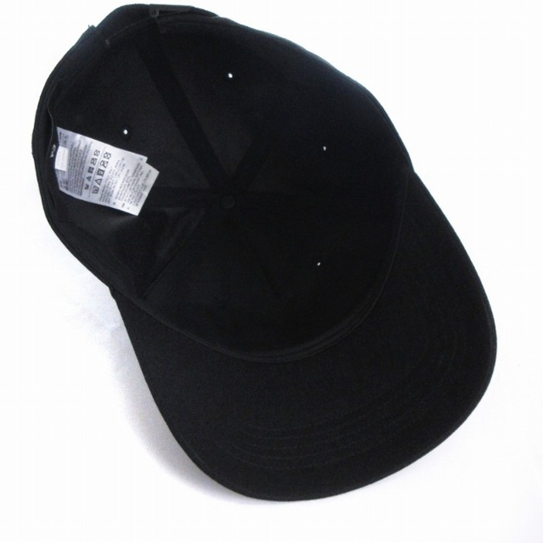 Y-3(ワイスリー)のワイスリー Y-3 ブラッシュロゴ キャップ ワッペン 刺繍 IM1084 黒 メンズの帽子(その他)の商品写真