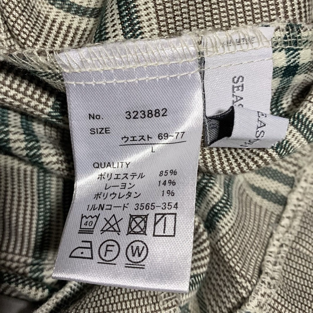 しまむら(シマムラ)のSEASON REASON  シーズンリーズン　チェック柄パンツ レディースのパンツ(カジュアルパンツ)の商品写真