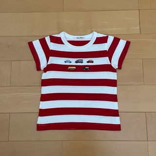 ファミリア(familiar)のファミリア☆ボーダー半袖Tシャツ(100)(Tシャツ/カットソー)