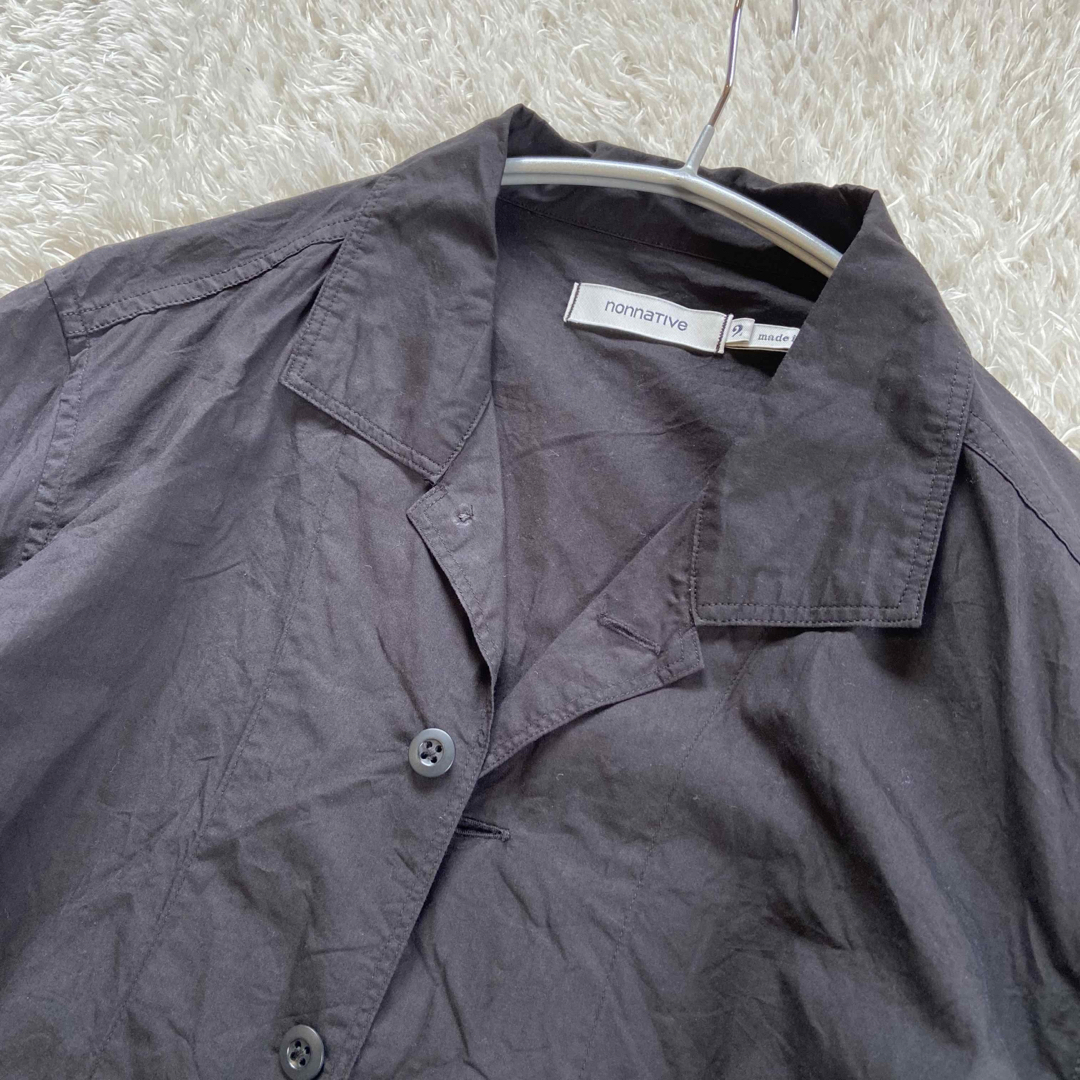 nonnative(ノンネイティブ)のメンズ　ノンネイティブ　シャツ　ブラック メンズのトップス(シャツ)の商品写真