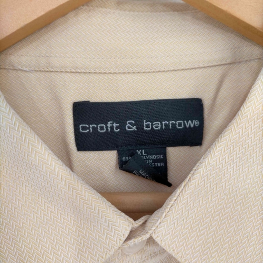 Croft&Barrow(クラフトアンドバロー) ヘリンボーン S/S シャツ メンズのトップス(その他)の商品写真