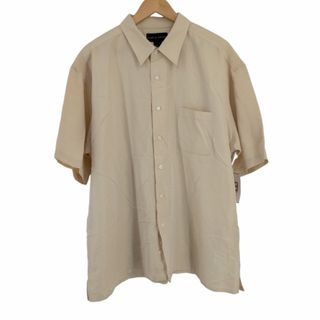 Croft&Barrow(クラフトアンドバロー) ヘリンボーン S/S シャツ(その他)