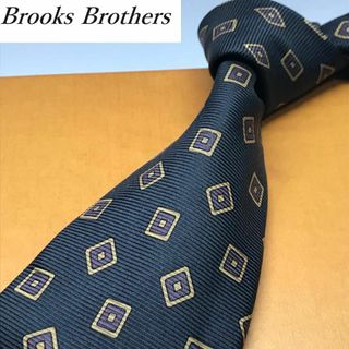 Brooks Brothers - 美品★ ブルックスブラザーズ★  ブランド ネクタイ シルク  アメリカ製 黒系