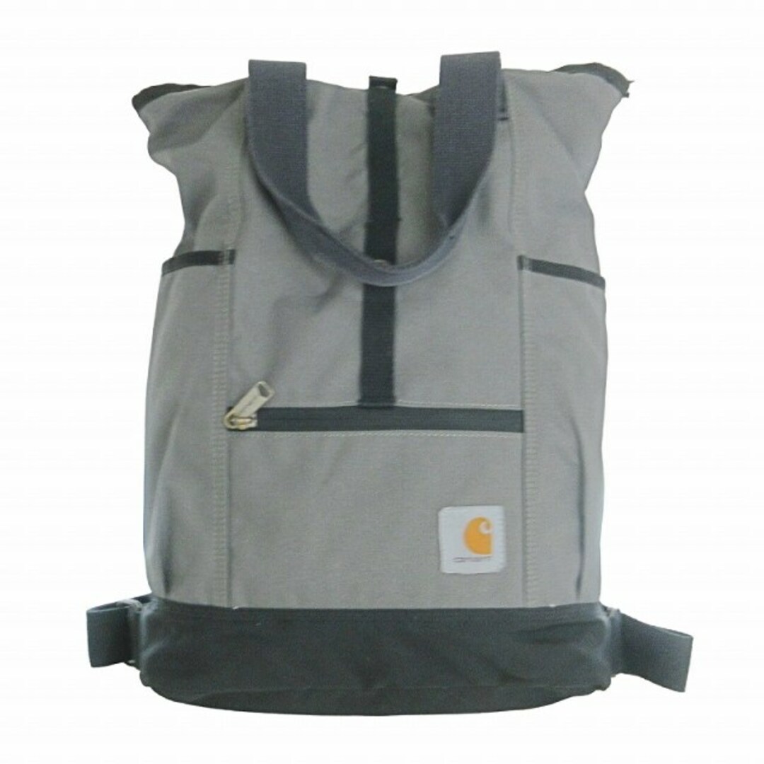 carhartt(カーハート)のカーハート 2WAY リュックサック バックパック ハンドバッグ 灰色 鞄 メンズのバッグ(バッグパック/リュック)の商品写真