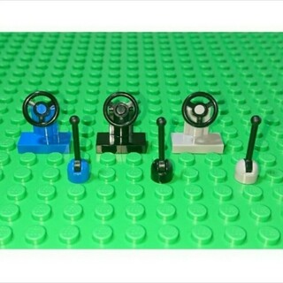レゴ(Lego)の【新品】LEGO ハンドル&レバー《３Ａ》レゴ ブロック 車部品(知育玩具)
