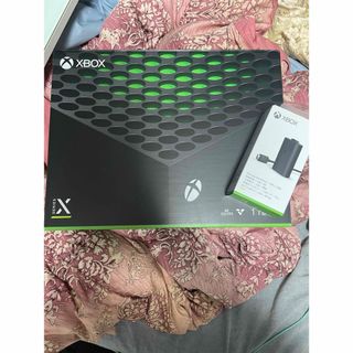 エックスボックス(Xbox)のxbox シリーズxと純正充電池セット(家庭用ゲーム機本体)