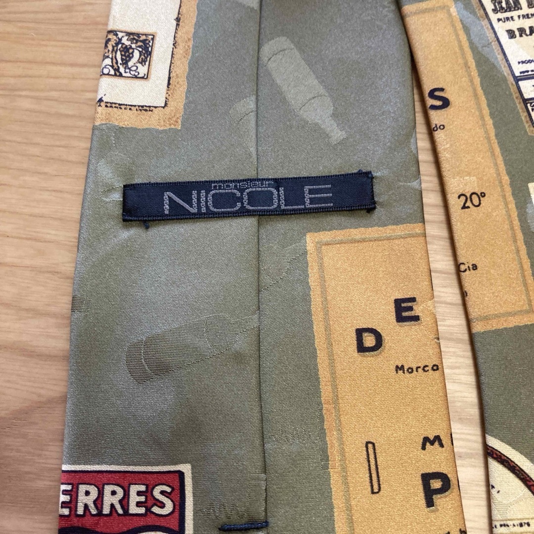 NICOLEネクタイ メンズのファッション小物(ネクタイ)の商品写真