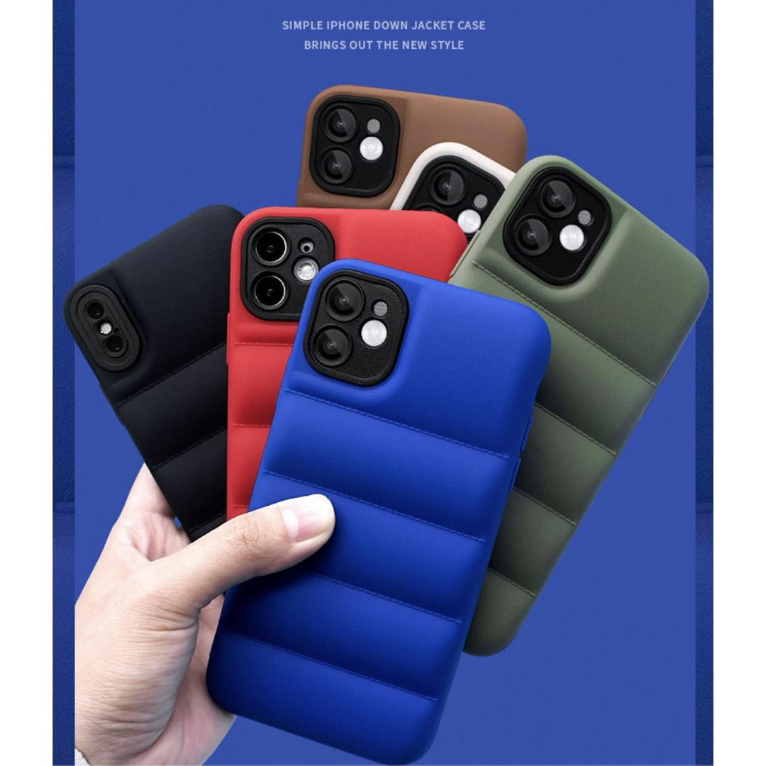 【新品】iPhone15Pro レッド iPhoneケース デザイン シック スマホ/家電/カメラのスマホアクセサリー(iPhoneケース)の商品写真