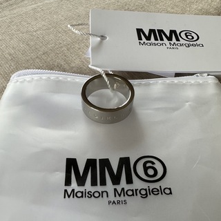 マルタンマルジェラ(Maison Martin Margiela)の4新品 メゾンマルジェラ MM6 ブランドロゴ リング アクセサリー 指輪 (リング(指輪))