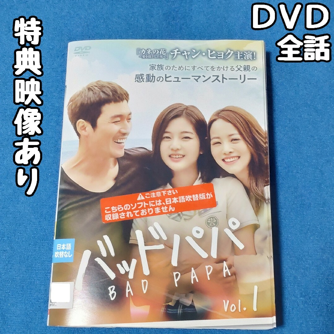 【韓国ドラマ】バッドパパ　レンタル落ち DVD 全12巻 エンタメ/ホビーのDVD/ブルーレイ(TVドラマ)の商品写真