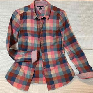 トミーヒルフィガー(TOMMY HILFIGER)のトミーフィルフィガー　レディース シャツ(シャツ/ブラウス(長袖/七分))