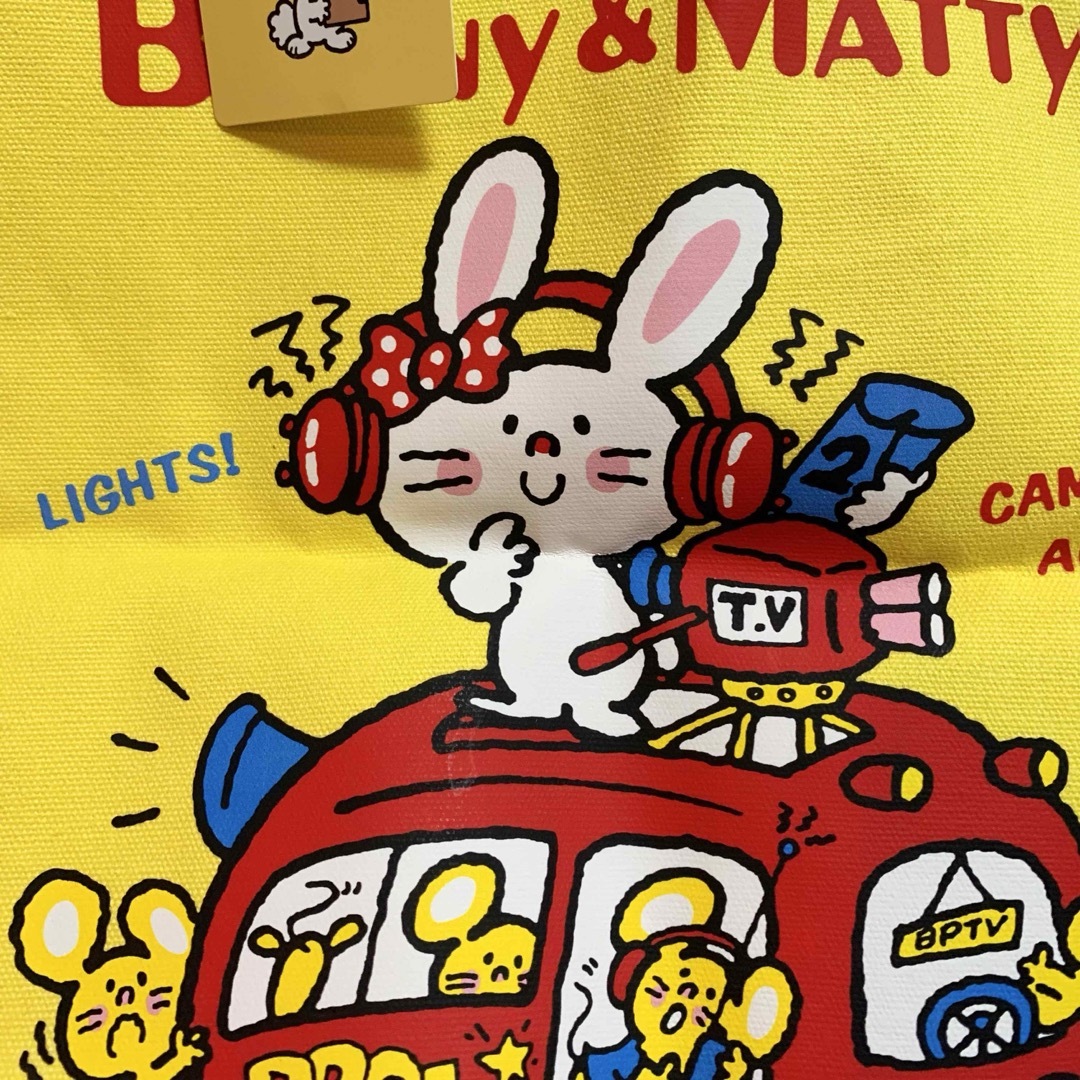 サンリオ(サンリオ)の★新品★ サンリオ  BUNNY＆MATTY  バニー&マッティ  トートバッグ レディースのバッグ(トートバッグ)の商品写真