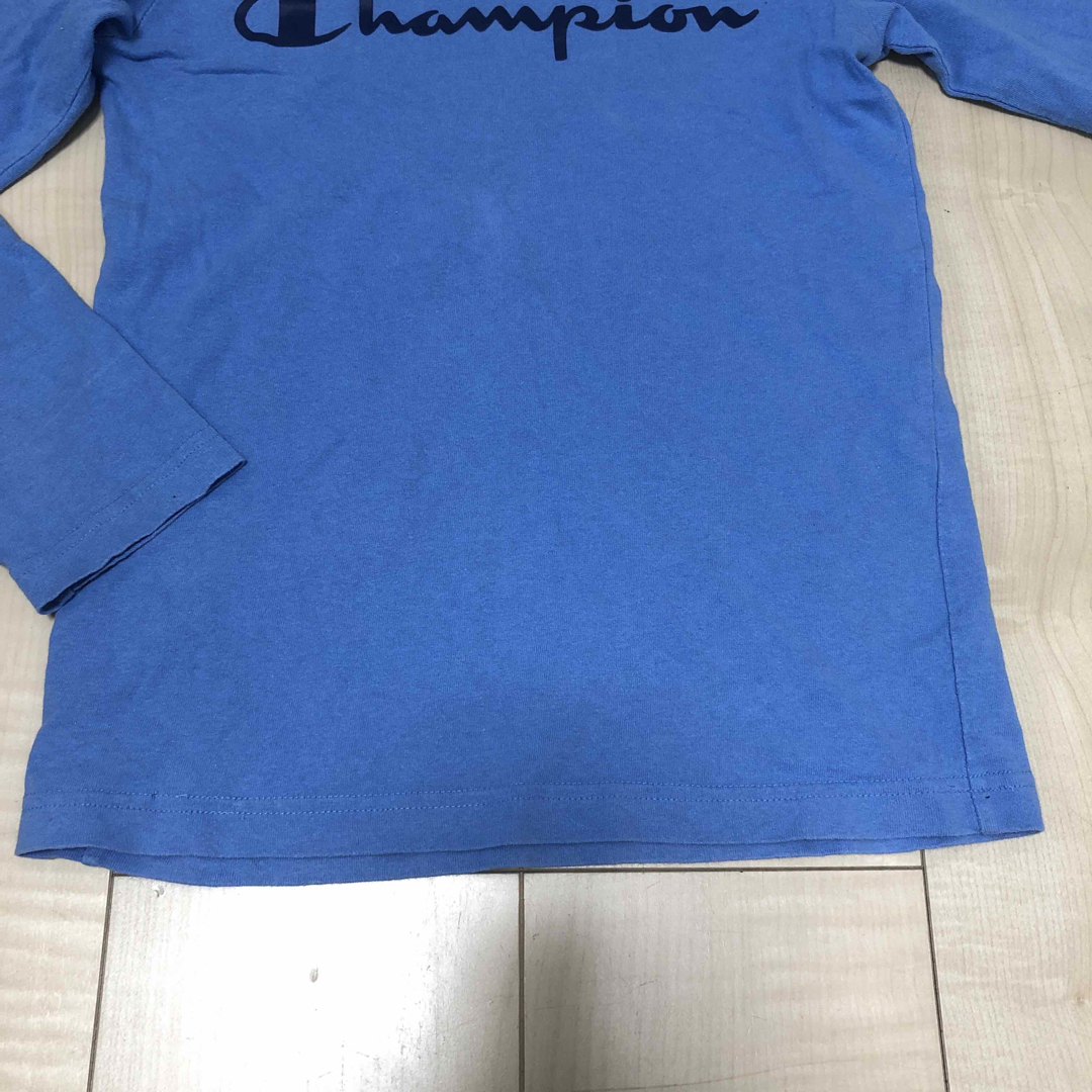 Champion(チャンピオン)の★難あり★チャンピオン　champion ロゴ　ロンT Tシャツ　キッズ　150 キッズ/ベビー/マタニティのキッズ服男の子用(90cm~)(Tシャツ/カットソー)の商品写真