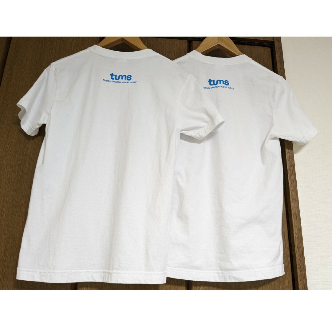 白Tシャツ  カットソー　男女兼用　2枚セット メンズのトップス(Tシャツ/カットソー(半袖/袖なし))の商品写真