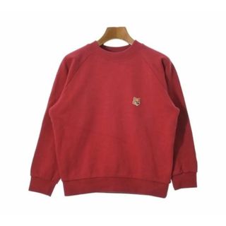 MAISON KITSUNE' - Maison kitsune メゾンキツネ　スウェット トレーナー　レッド　古着