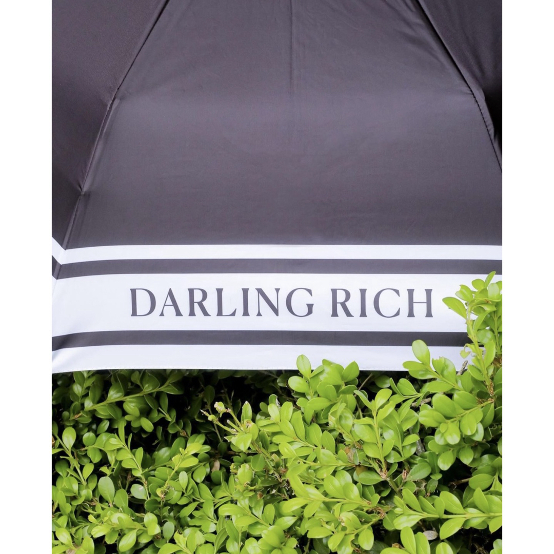 Darich(ダーリッチ)の新品未開封 ダーリッチ ノベルティ バイカラーアンブレラ&レザーケース レディースのファッション小物(傘)の商品写真