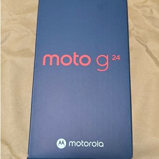 Motorola - moto g24 マットチャコール ほぼ新品  1台 スマホ