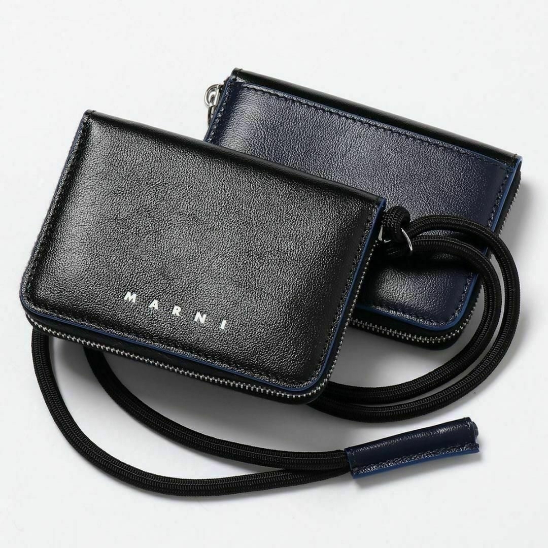 Marni(マルニ)のMARNI マルニ　ミニ財布　カードケース　名刺入れ　定期入れ　折り財布 メンズのファッション小物(折り財布)の商品写真
