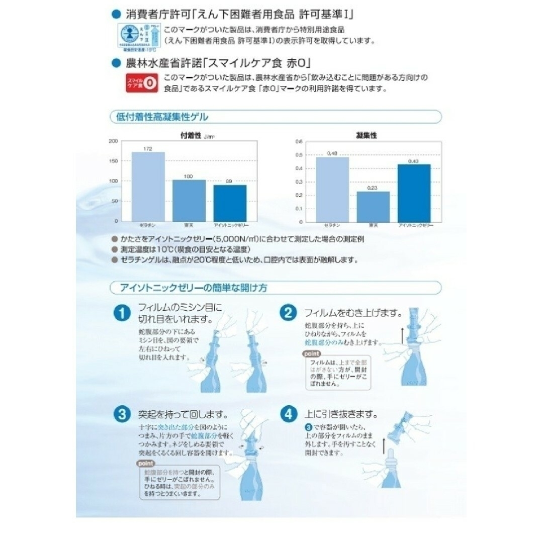 NUTRI(ニュートリー)のアイソトニックゼリー　150㌘/30本　一箱　送料込み 食品/飲料/酒の健康食品(その他)の商品写真