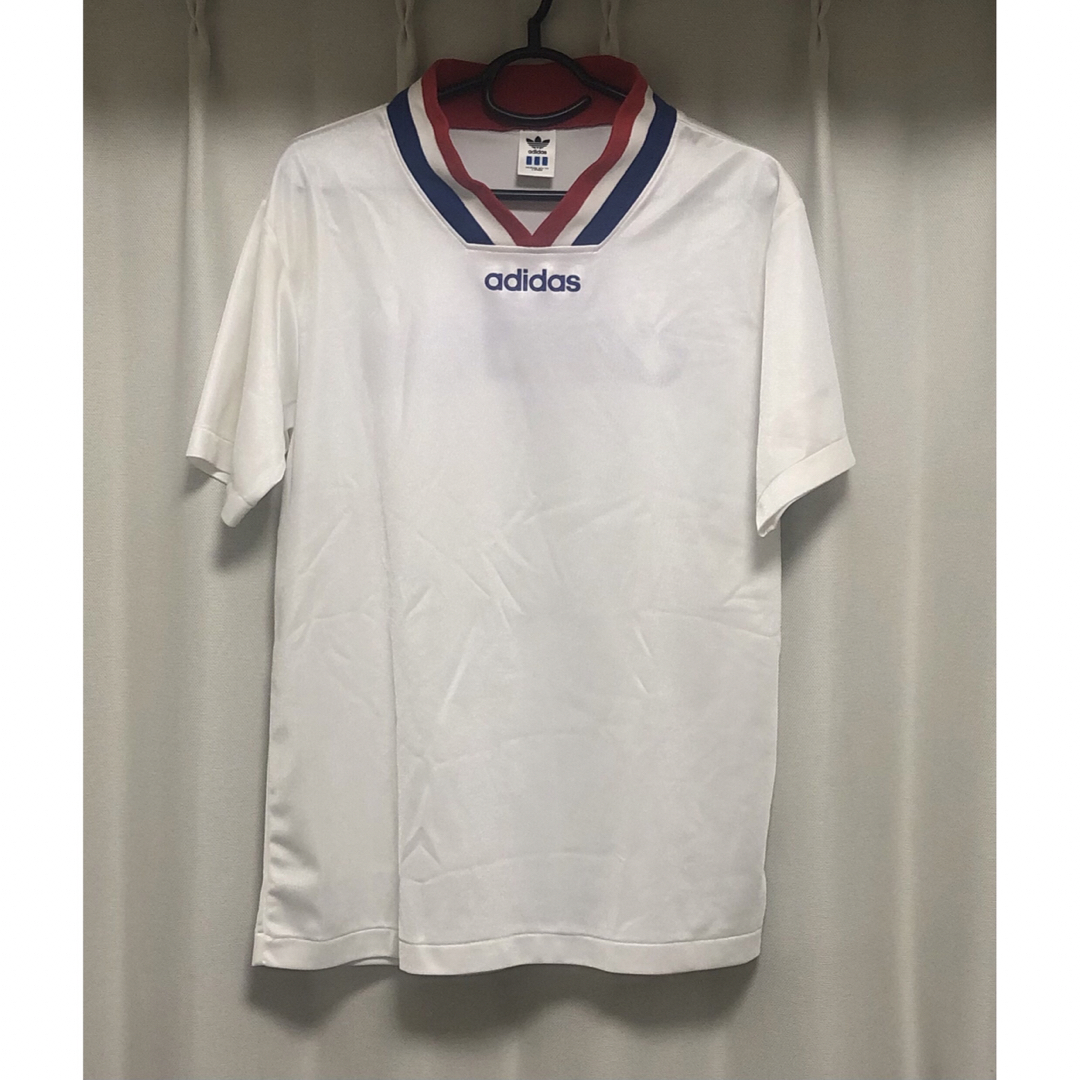 adidas(アディダス)のadidas  アディダス　80s 90s サッカー シャツ サイズXL y2k メンズのトップス(Tシャツ/カットソー(半袖/袖なし))の商品写真