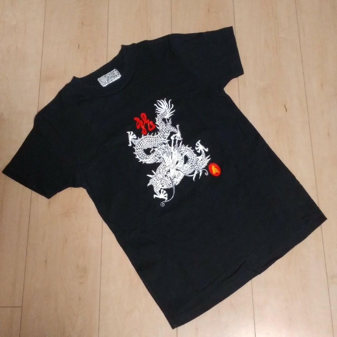 ★NU SHADE'S★龍 ドラゴン プリント 半袖 Tシャツ レディースのトップス(Tシャツ(半袖/袖なし))の商品写真