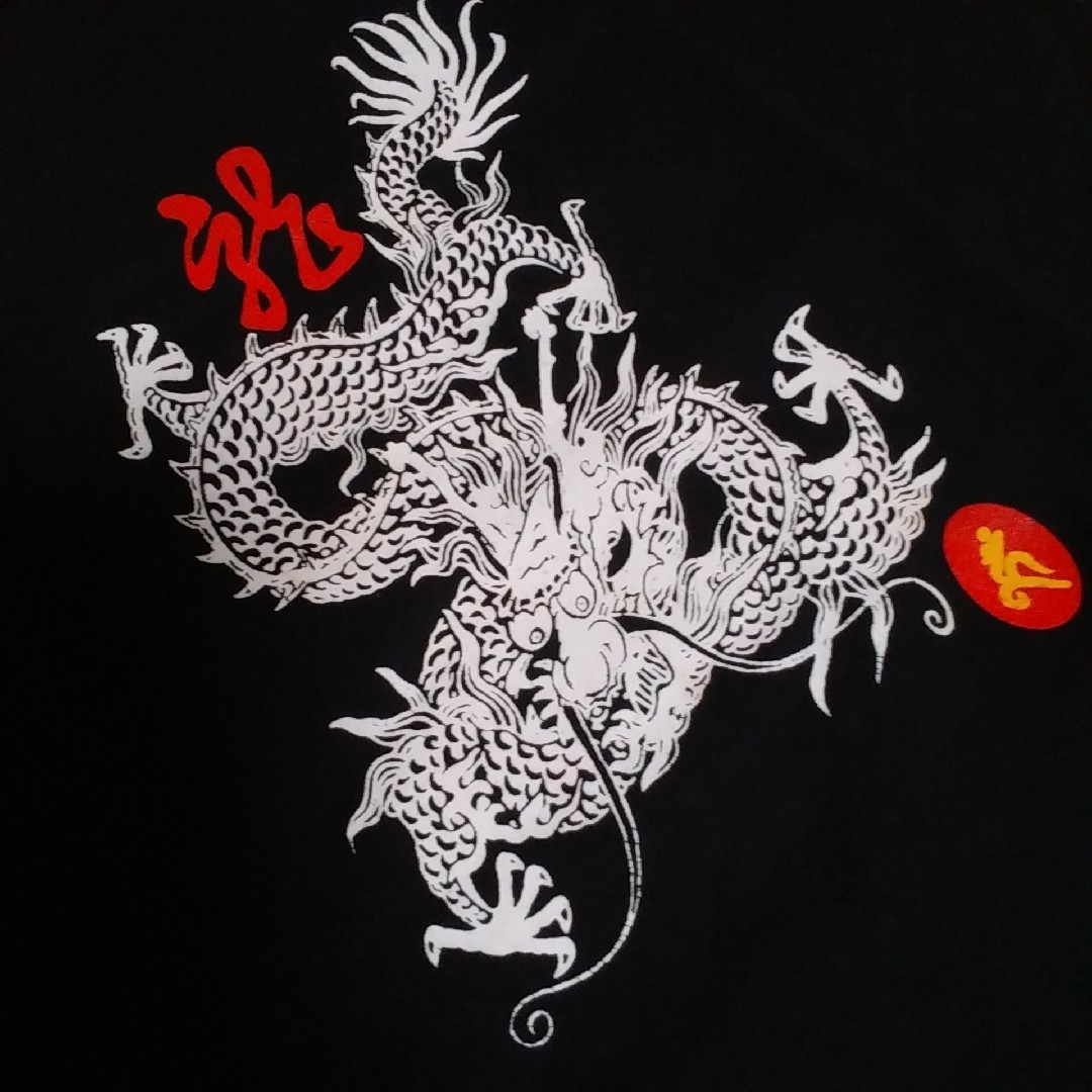 ★NU SHADE'S★龍 ドラゴン プリント 半袖 Tシャツ レディースのトップス(Tシャツ(半袖/袖なし))の商品写真