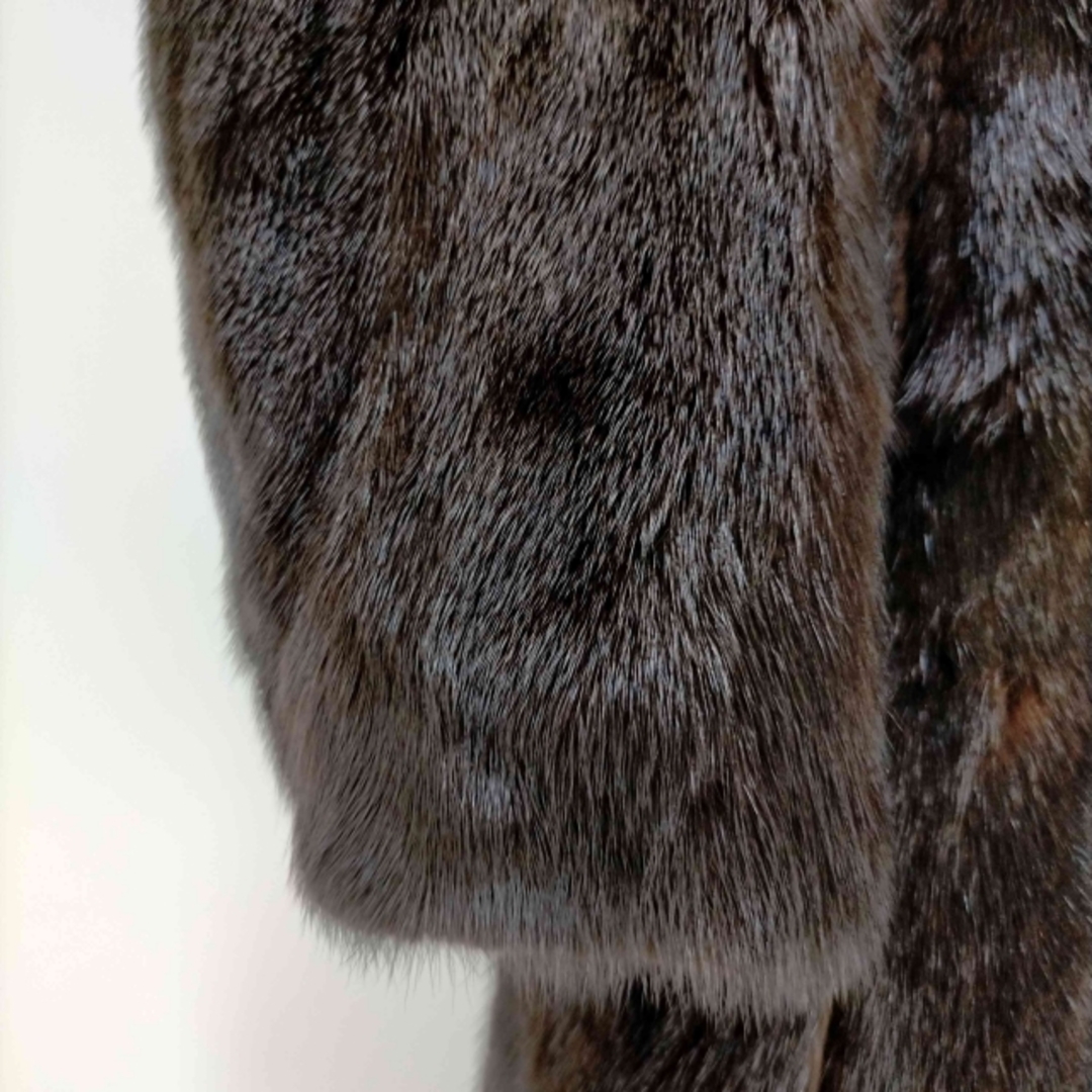 SAGA MINK(サガミンク) 銀サガ 毛皮コート ミドル丈 ミンクファー レディースのジャケット/アウター(その他)の商品写真