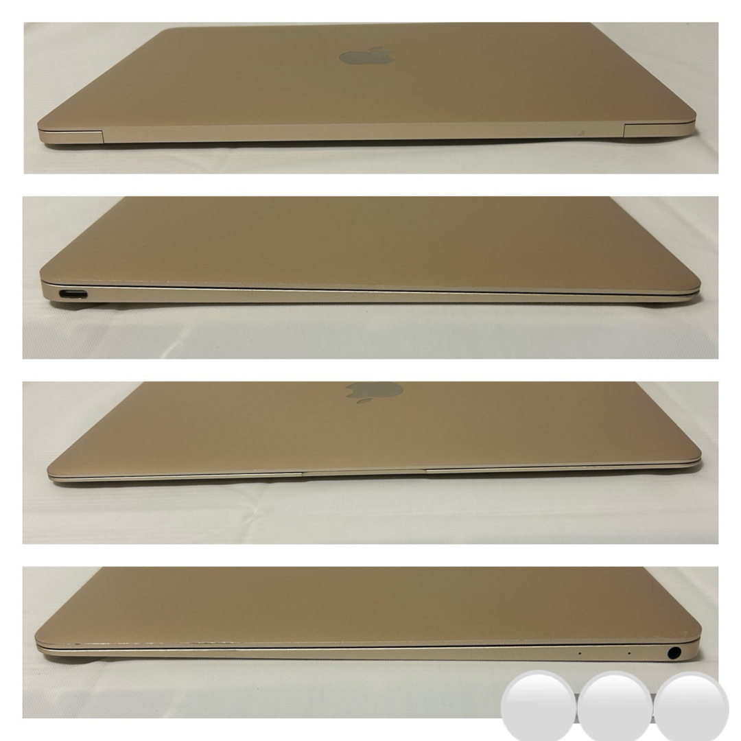 Apple(アップル)のApple MacBook ノートパソコン 軽量☆GOLD♡ スマホ/家電/カメラのPC/タブレット(ノートPC)の商品写真