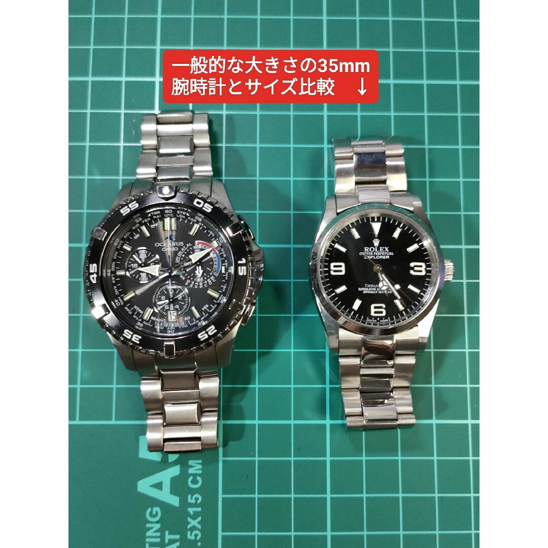 CASIO(カシオ)の稼働品  OCW-P500 ソーラー電波腕時計 チタン オシアナス カシャロ メンズの時計(腕時計(アナログ))の商品写真
