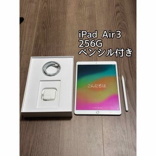 iPadAir第3世代 256GB 10.5インチ WiFiモデル シルバー