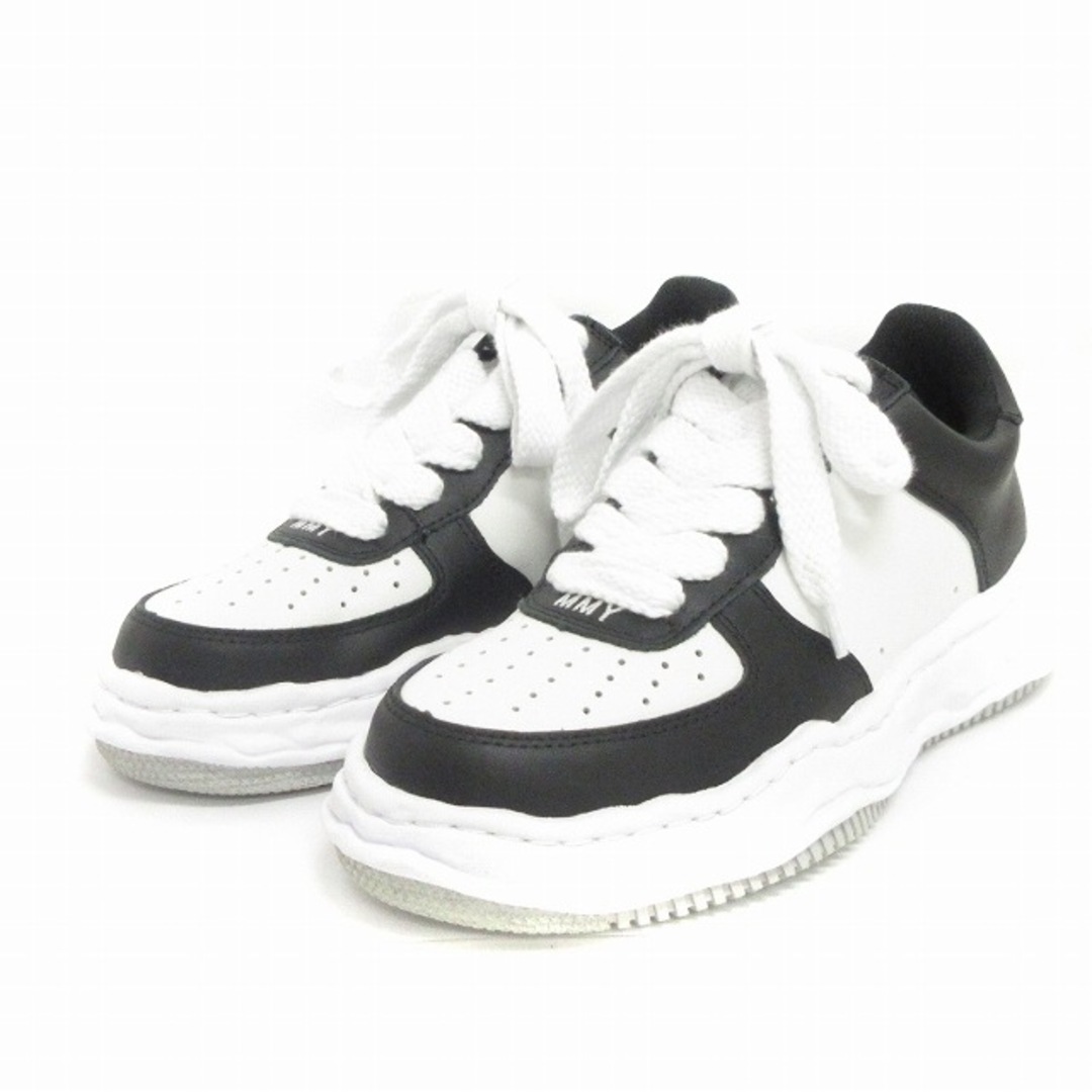 ミハラヤスヒロ ウェイン スニーカー 黒 白 41 25.5cm位 靴  メンズの靴/シューズ(スニーカー)の商品写真