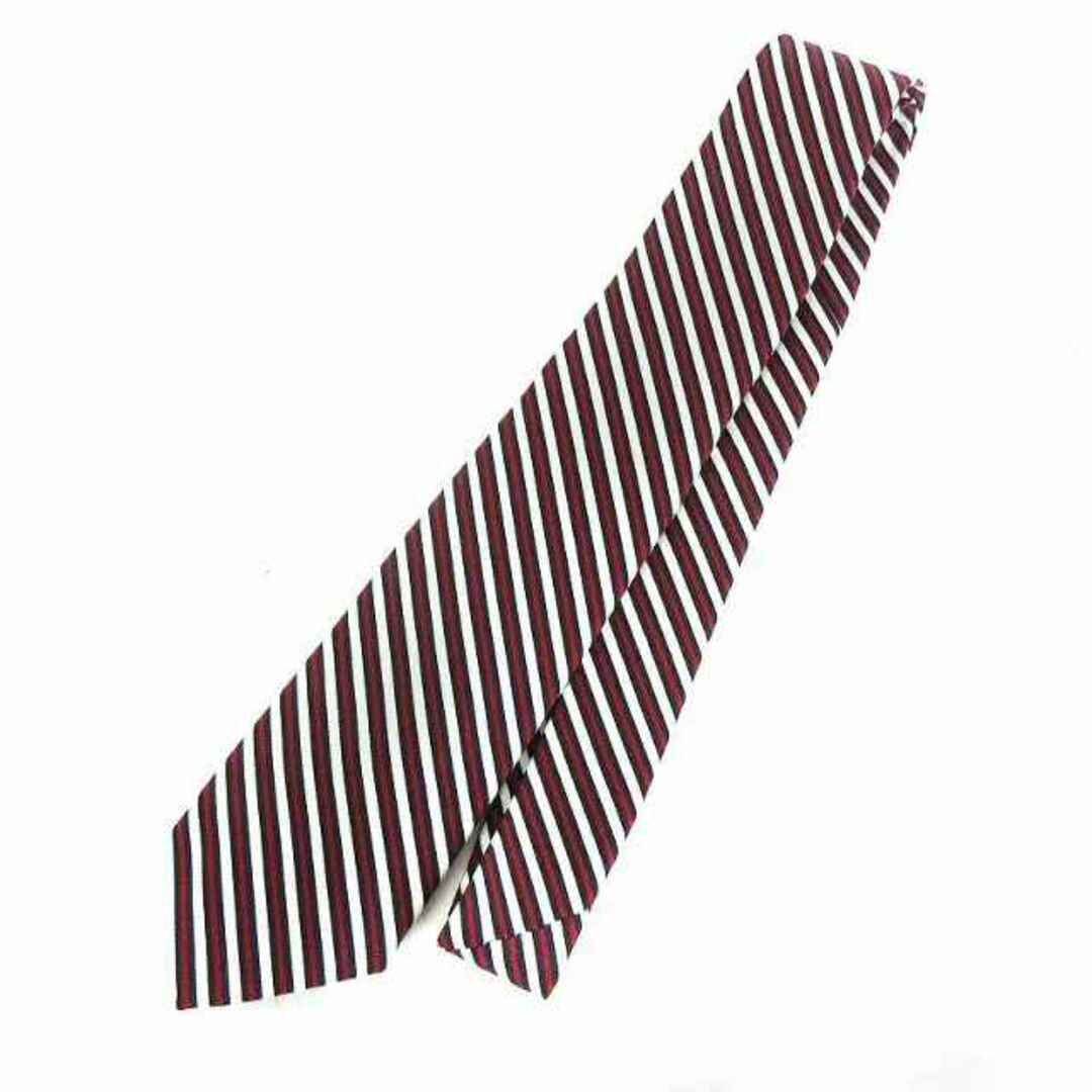 POLO RALPH LAUREN(ポロラルフローレン)のネクタイ レギュラータイ レジメンタルストライプ シルク  赤 紺色  ■SM1 メンズのファッション小物(ネクタイ)の商品写真