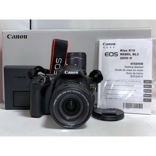 キヤノン(Canon)の【最新機種】Canon EOS kiss X10 18-55mm レンズキット(デジタル一眼)