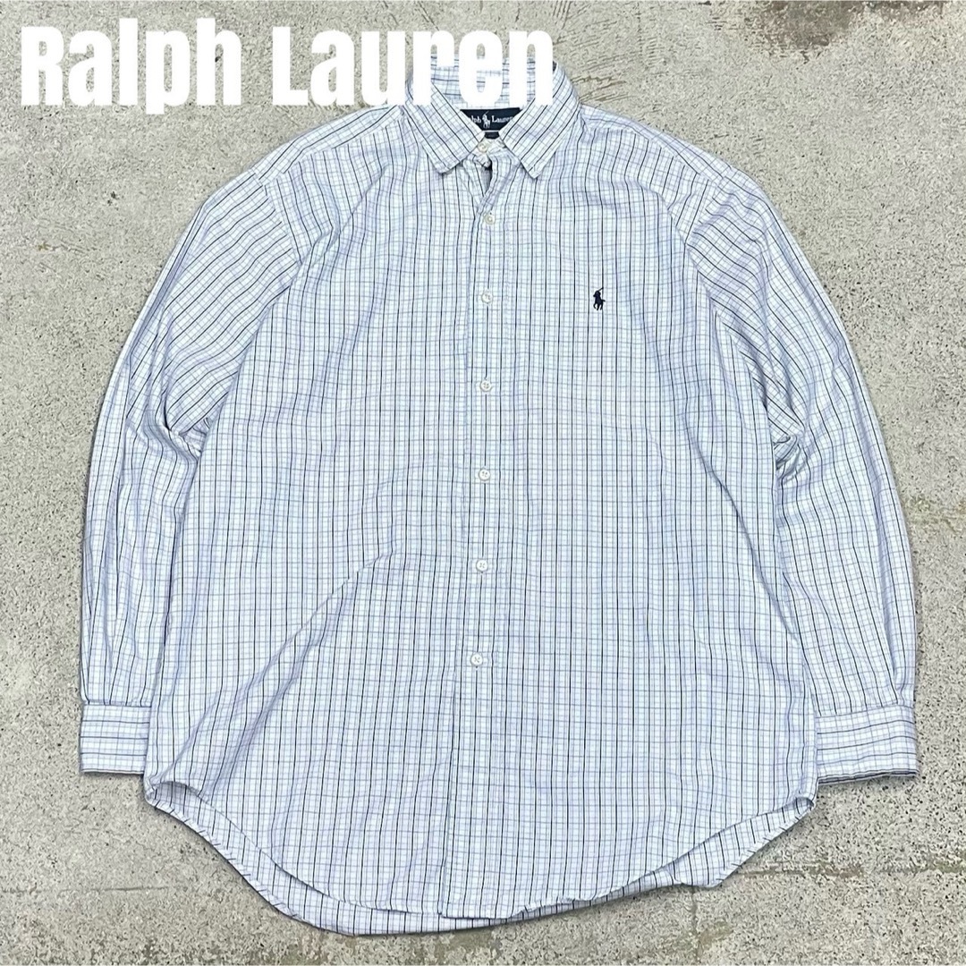 POLO RALPH LAUREN(ポロラルフローレン)の＊7588 ラルフローレン　YARMOUTH ワンポイント　チェックシャツ　 メンズのトップス(シャツ)の商品写真