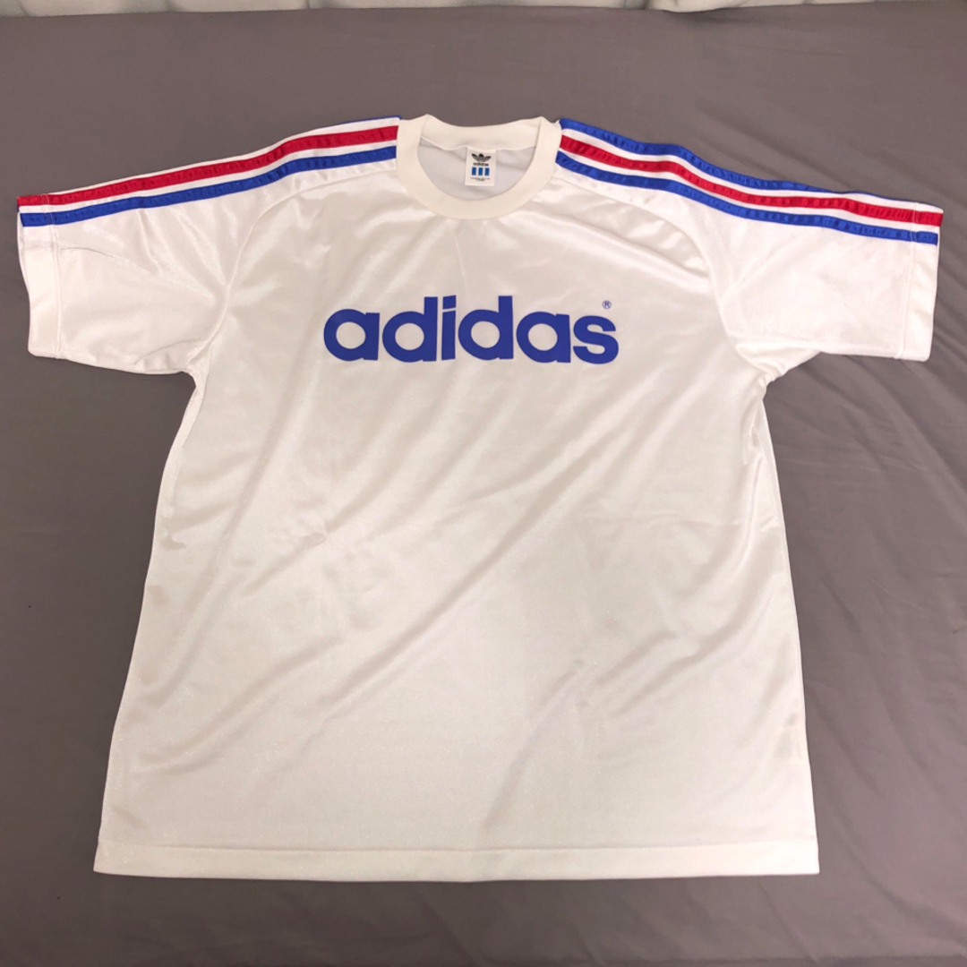 adidas(アディダス)のadidas アディダス　80s 90s サッカー シャツ サイズXL y2k メンズのトップス(Tシャツ/カットソー(半袖/袖なし))の商品写真