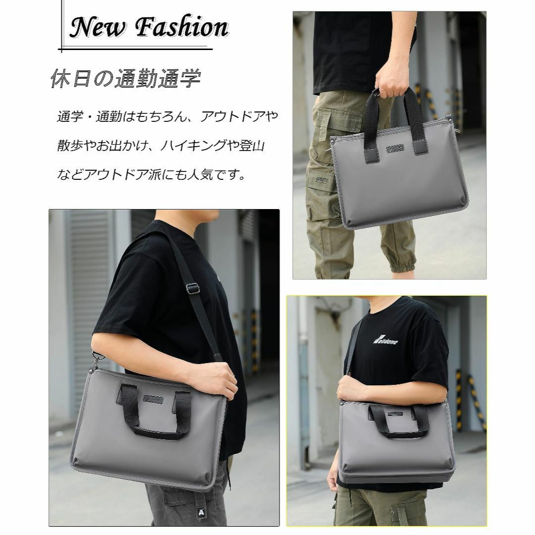 【色: 010502Grey】FSDWG ショルダーバッグ ビジネスバッグ トー メンズのバッグ(その他)の商品写真