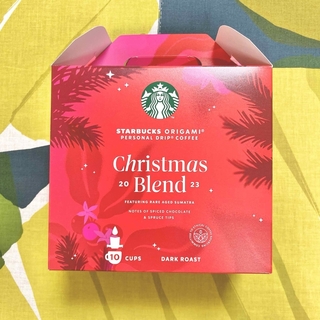 スターバックスコーヒー(Starbucks Coffee)のスターバックス オリガミ ドリップ VIA 2点セット クリスマスブレンド  (コーヒー)