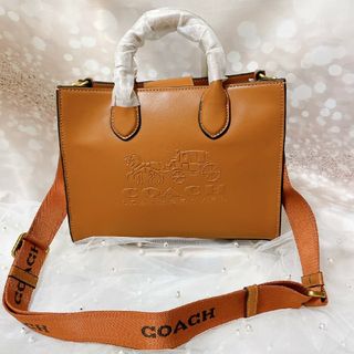 COACH - 【24時間以内発送】トートバッグ バッグ エース トート 26  ブラウン