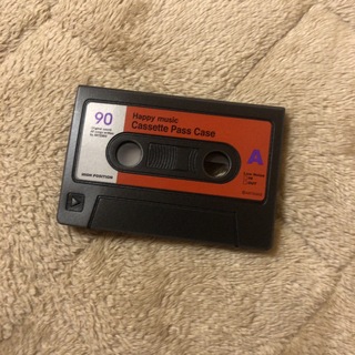 カセットテープ　パスケース