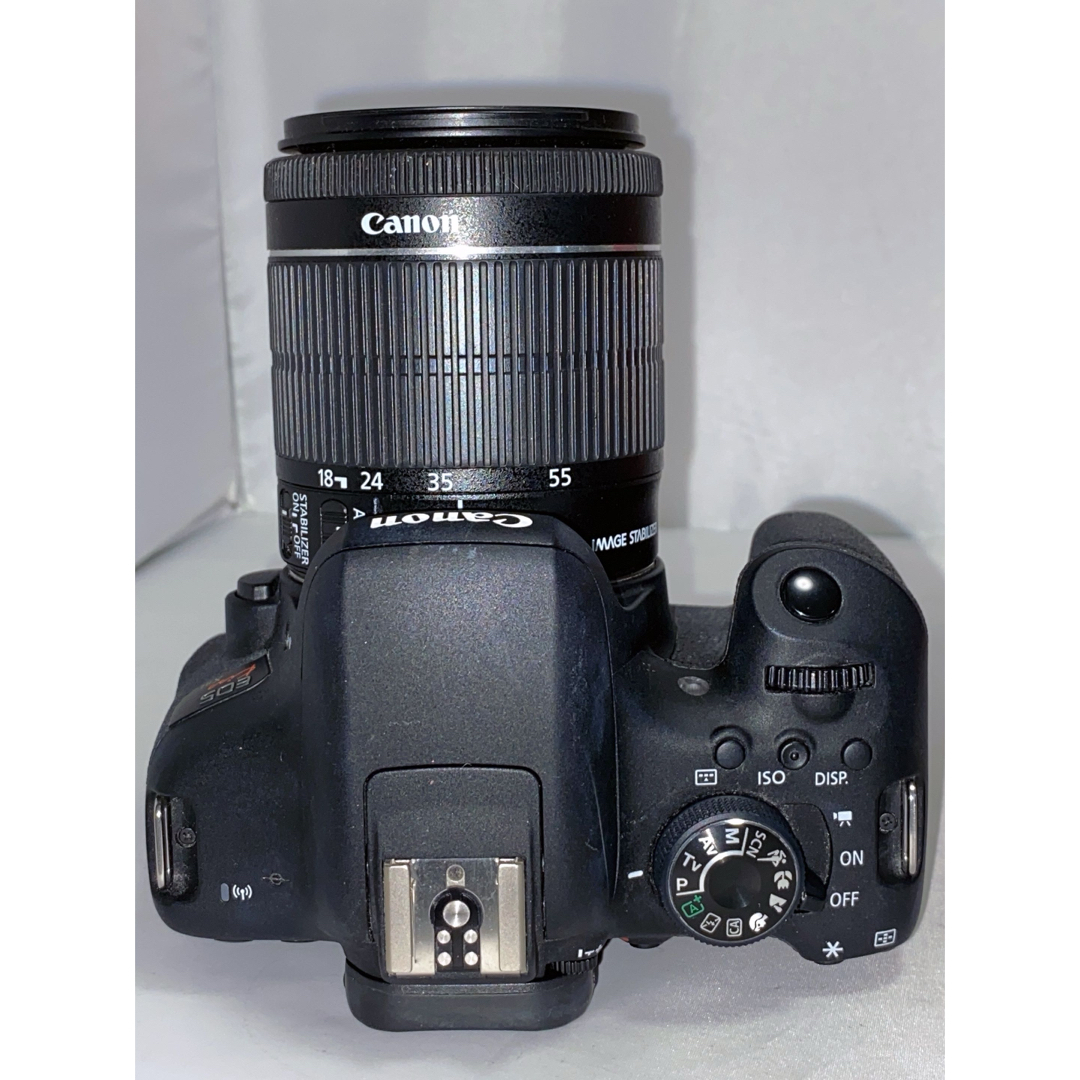 【最安値】Canon EOS kiss X8i 18-55mm レンズキット スマホ/家電/カメラのカメラ(デジタル一眼)の商品写真