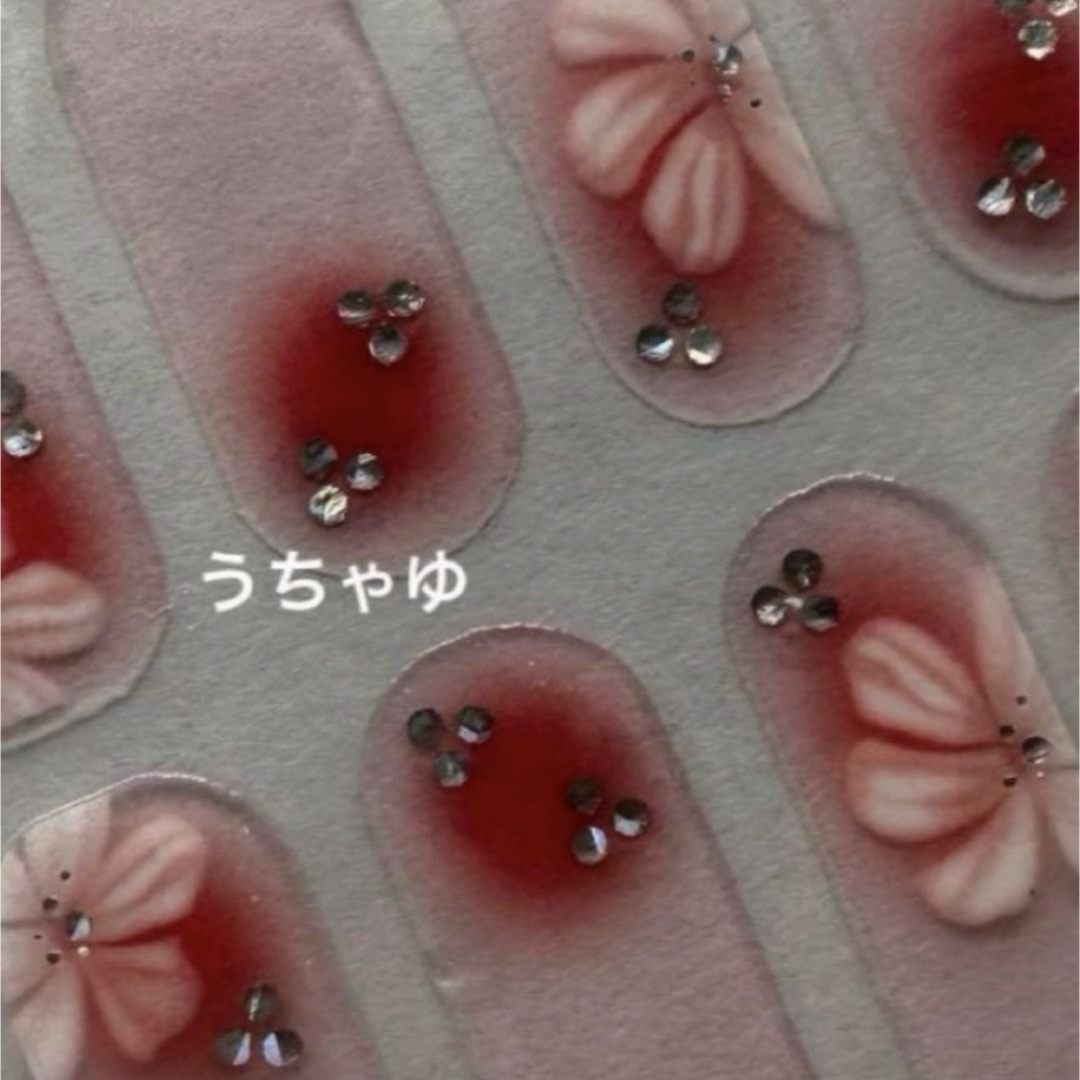 在庫1枚♡ジェルネイルシール3D  ハンド　C-116✿︎3枚以上からミニヤスリ コスメ/美容のネイル(ネイル用品)の商品写真