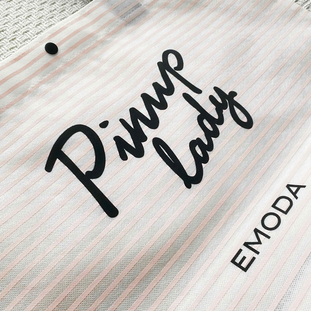 EMODA(エモダ)のEMODA エモダ　限定 ショッパー バッグ　Pinup Lady  ピンク レディースのバッグ(トートバッグ)の商品写真