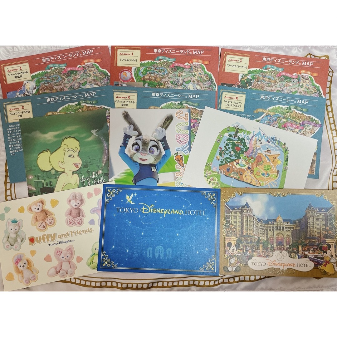 Disney ポストカードセット エンタメ/ホビーのコレクション(印刷物)の商品写真