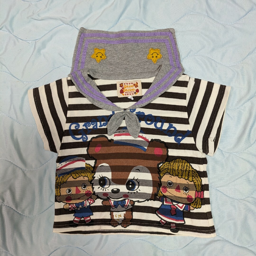 GrandGround(グラグラ)のグラグラ　ティシャツ　100 キッズ/ベビー/マタニティのキッズ服女の子用(90cm~)(Tシャツ/カットソー)の商品写真