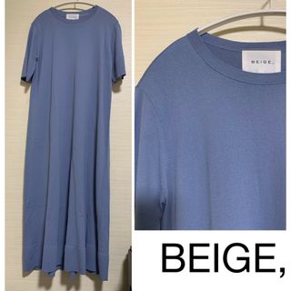 ベイジ(BEIGE,)のBEIGE, 半袖ワンピース(ロングワンピース/マキシワンピース)