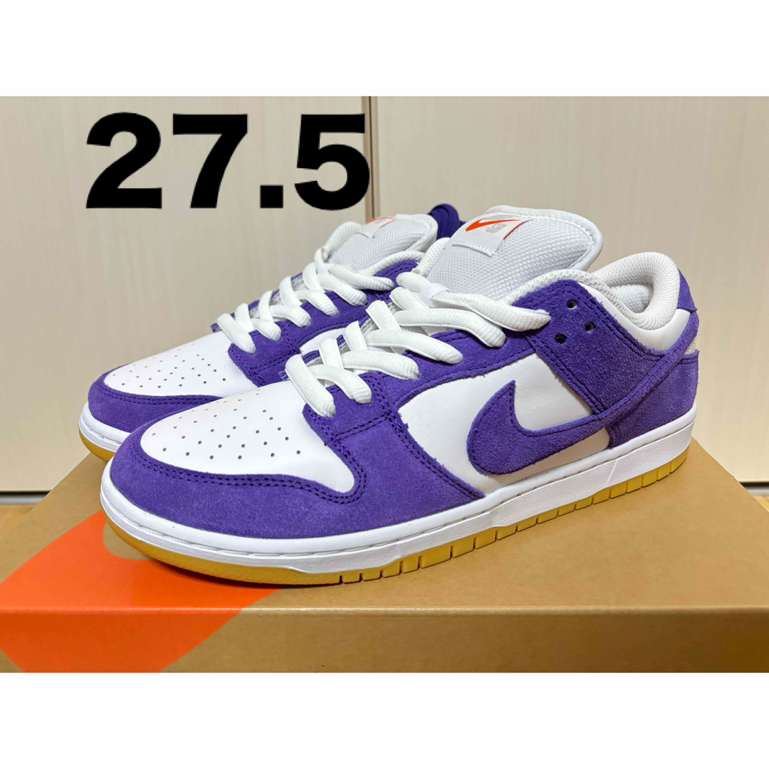 NIKE(ナイキ)のNike SB Dunk Low コートパープル ガム 27.5㎝ メンズの靴/シューズ(スニーカー)の商品写真