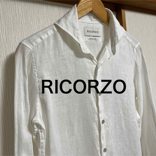 【極美品】RICORZO リコルゾ　カッタウェイ　リネンシャツ(シャツ)